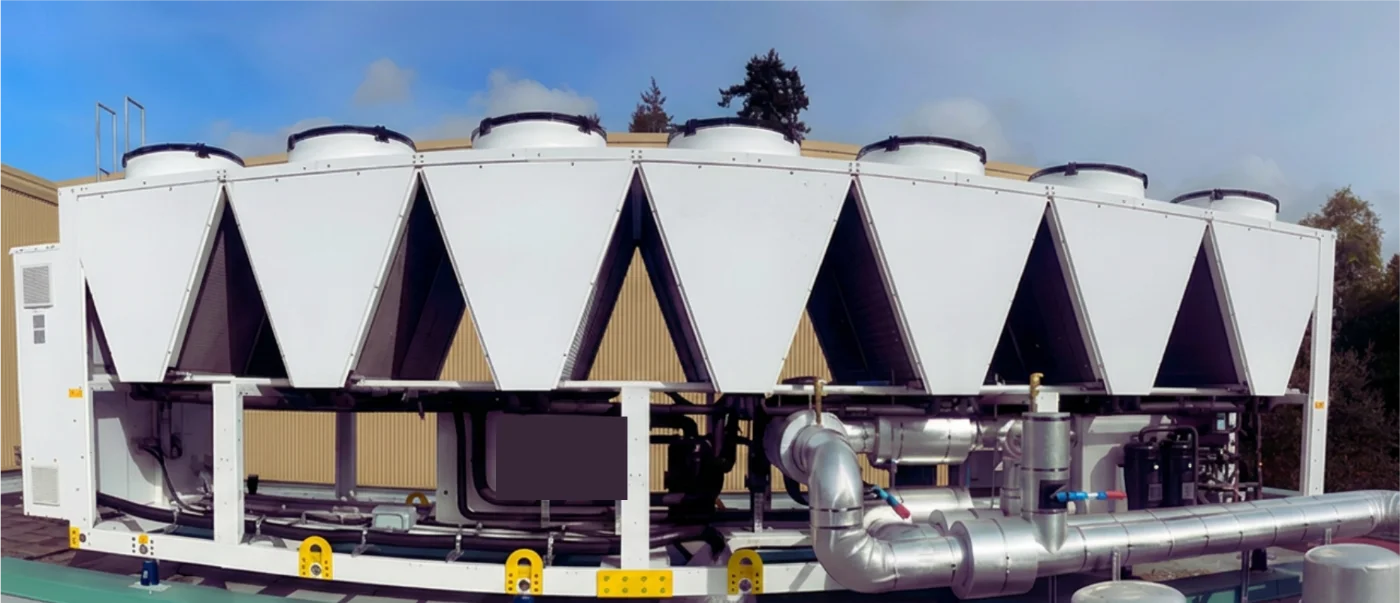 Heat pump — outdoor unit or mechanical room